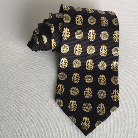 Versace Other - Versace Silk Tie Medusa Excellent Condition